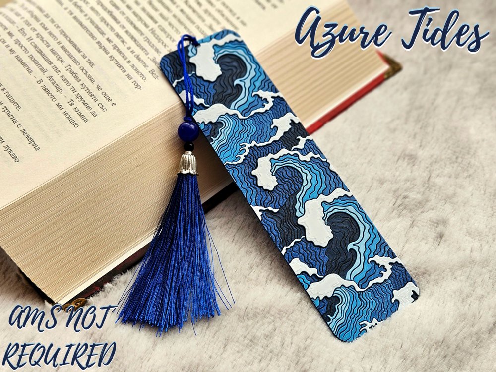 Azure Tides — Bookmark