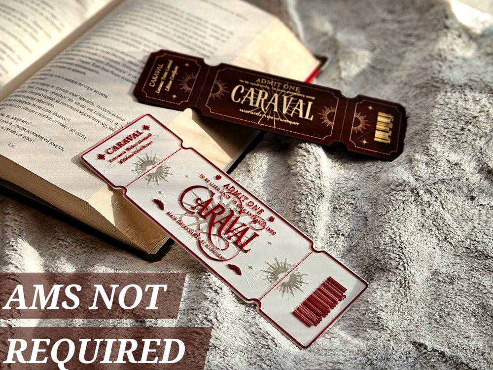 CARAVAL Tickets — Bookmarks Set