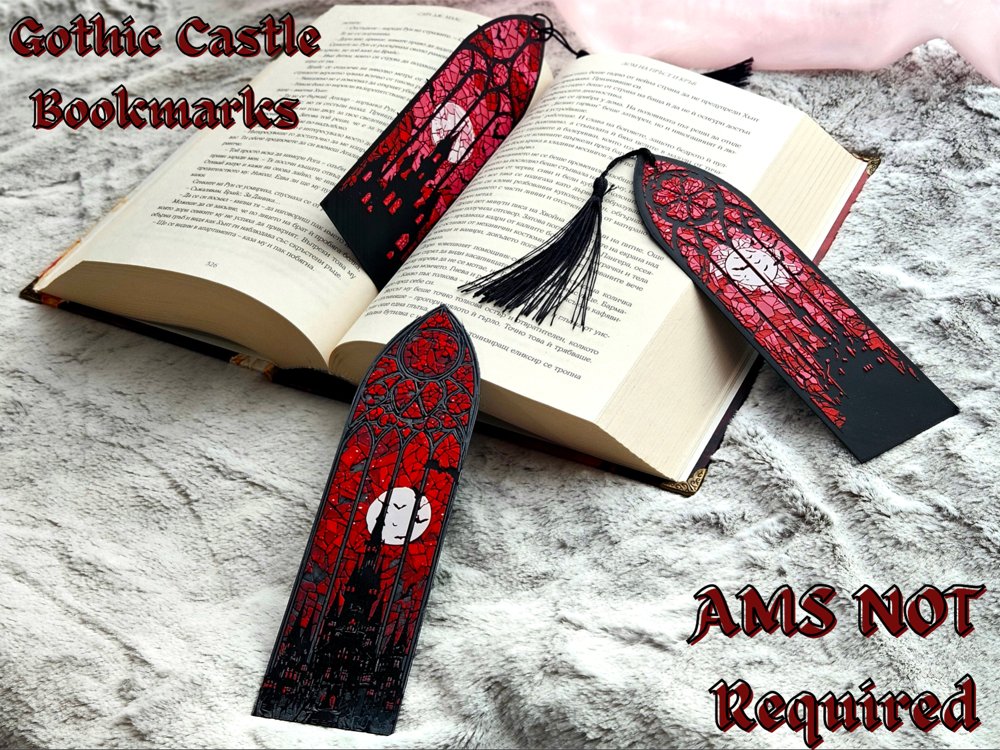 Gothic Castle — Bookmarks Set