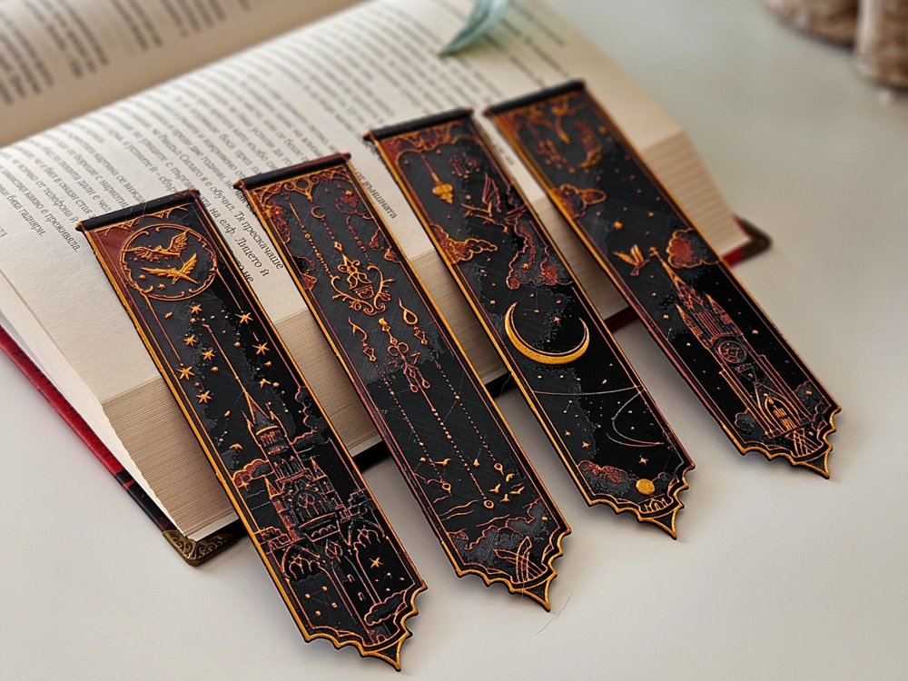 Hogwarts (2) — Bookmarks inspired by Harry Potter