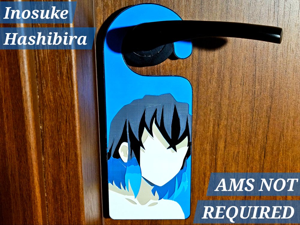 Inosuke Hashibira- Demon Slayer Door Hangers