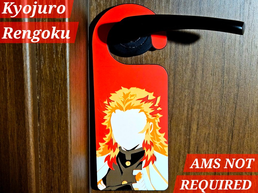 Kyojuro Rengoku — Demon Slayer Door Hangers