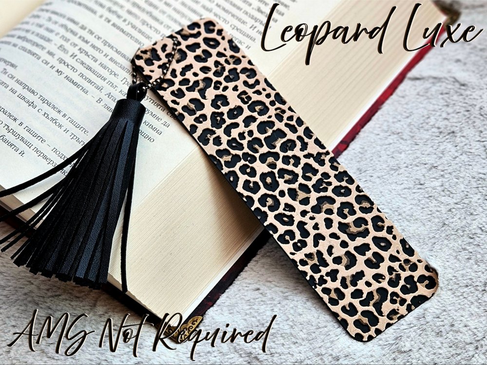 Leopard Luxe — Stylish Bookmark