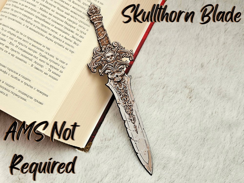 Skullthorn Blade — Bookmark