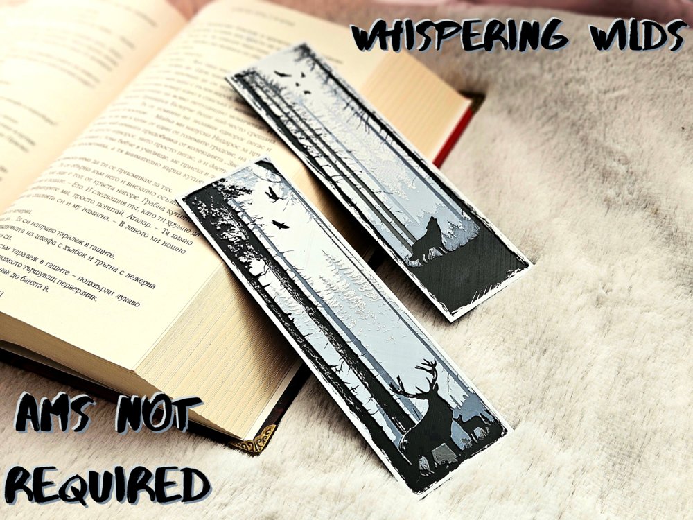 Whispering Wilds — Bookmarks set