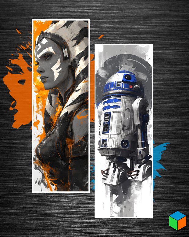 New Exclusive Designs: Ahsoka & R2-D2!