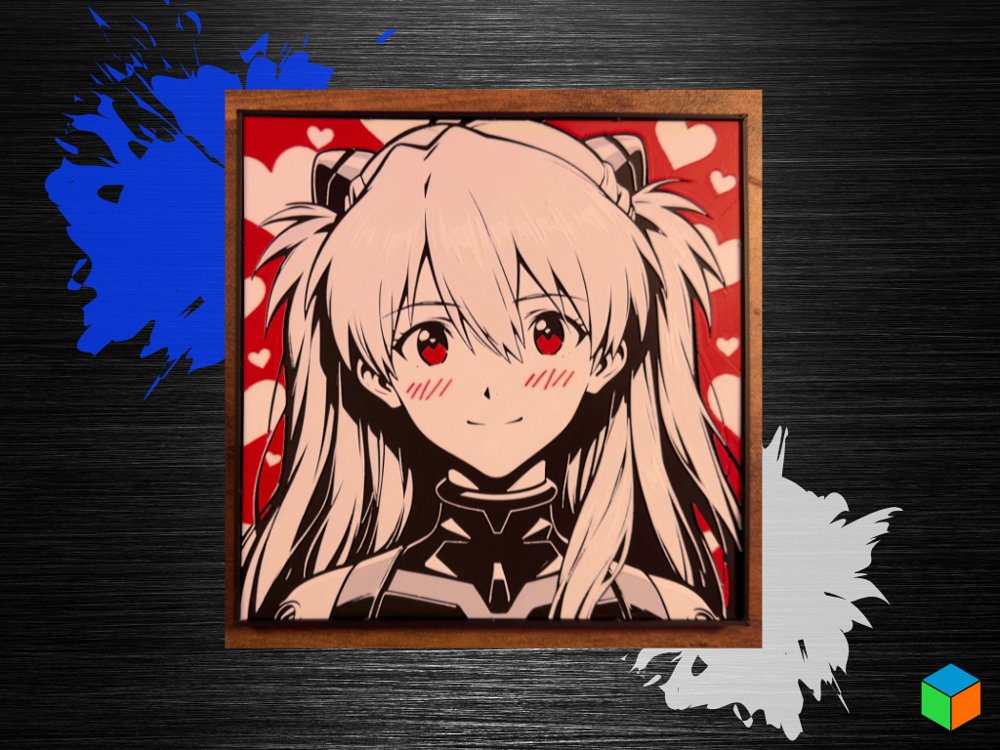 Asuka Langley — Evangelion HueForge