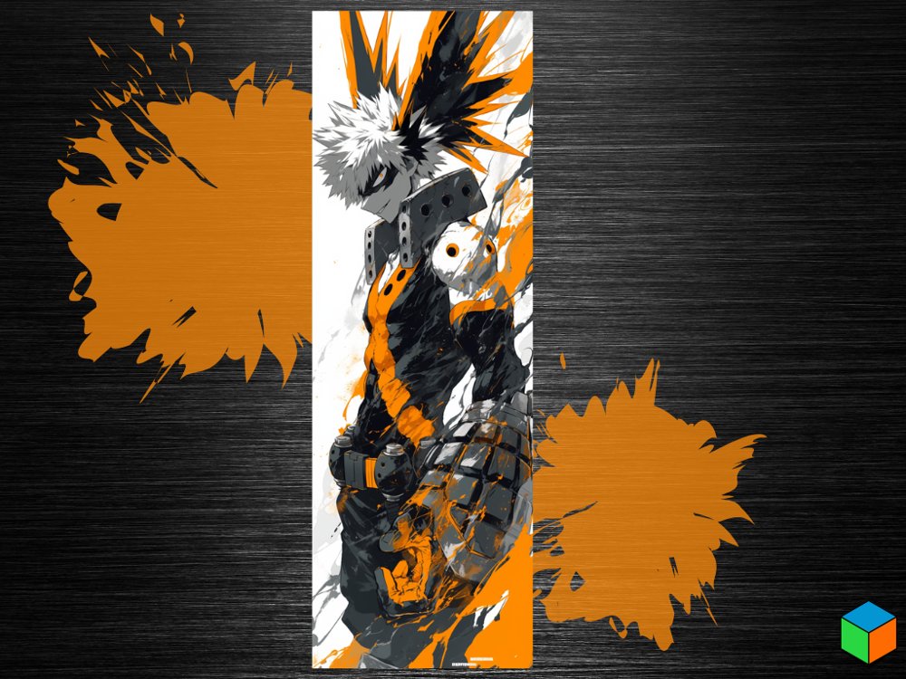 Battle Ready Bakugo Bookmark — My Hero Academia