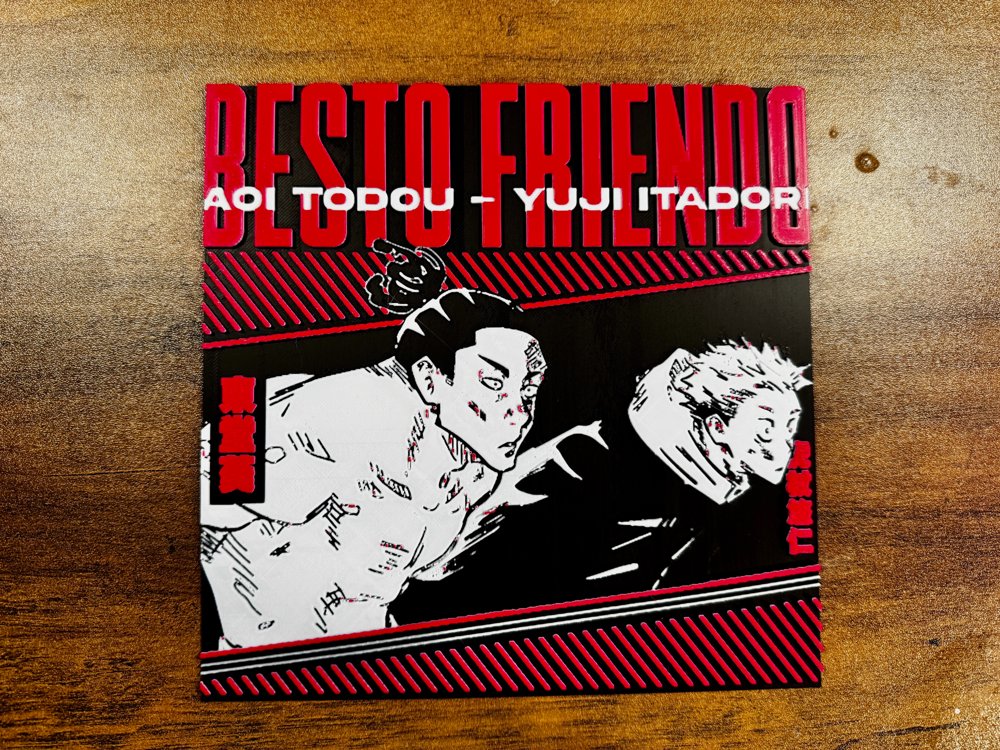 Besto Friendo – Aoi Todou & Yuji Itadori Poster
