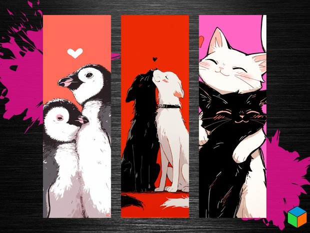 Bonus Merchant Valentines Bookmark Set