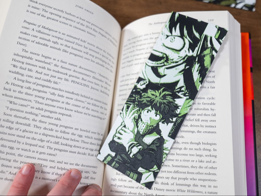 Vigilante Deku — My Hero Academia Bookmark