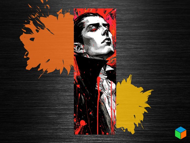 π©Έ New Drop β Dracula Bookmark π©Έ