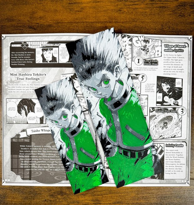πΏ EXCLUSIVE GON FREECSS PATREON BOOKMARK! πΉβ¨
