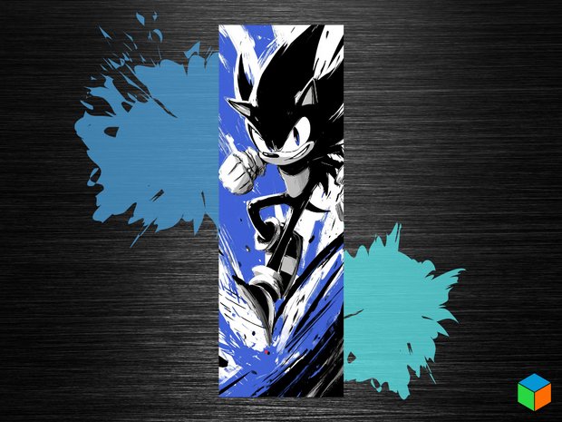 π Sonic Speed Drop β Sonic the Hedgehog Bookmark