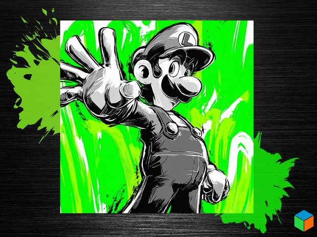 π Itβs-a Me, Luigi! β Poster Drop