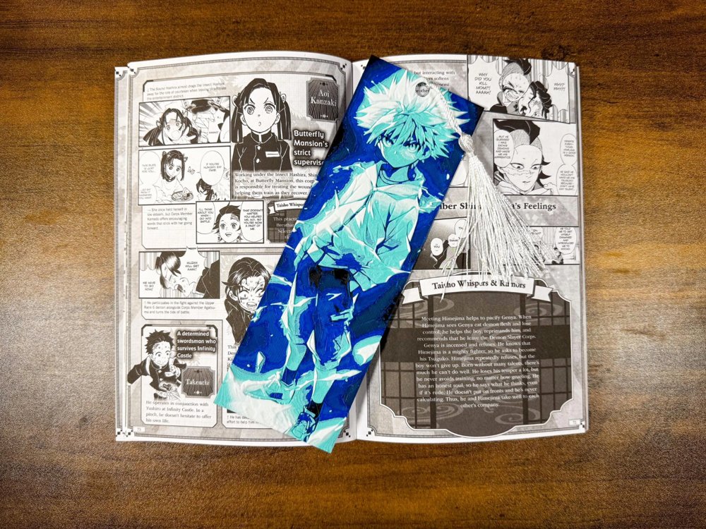 Killua Zoldyck Lightning Bookmark
