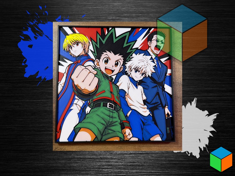 Hunter x Hunter — Gon, Killua, Kurapika & Leorio
