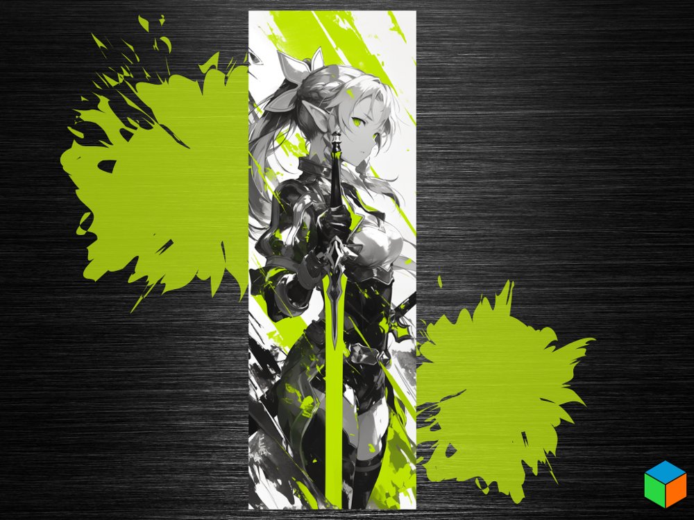 Leafa from Sword Art Online — Anime Bookmark