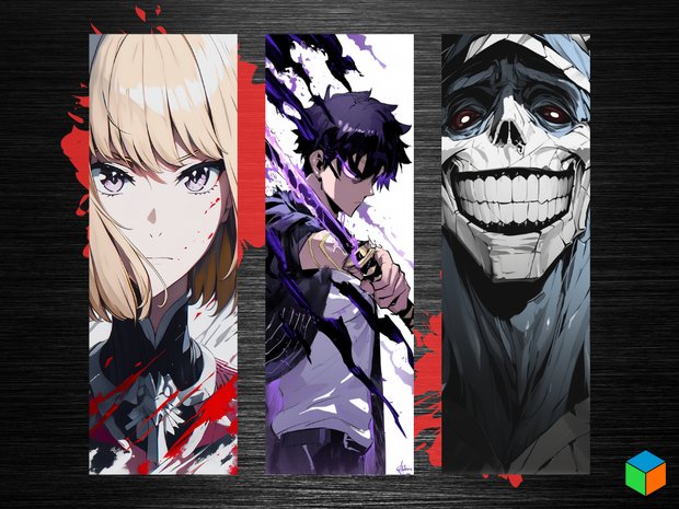 New Solo Leveling Bookmark Set + Patreon Exclusive!