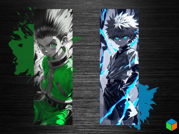 🔥 PATREON EXCLUSIVE – Gon & Killua Bookmark Set! 🔥