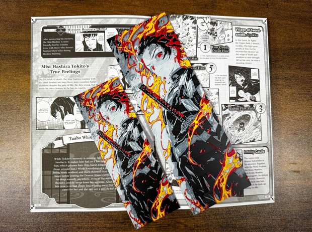 🔥 Patreon Exclusive – Tanjiro, Sukuna & Denji Bookmark Set! ⚡