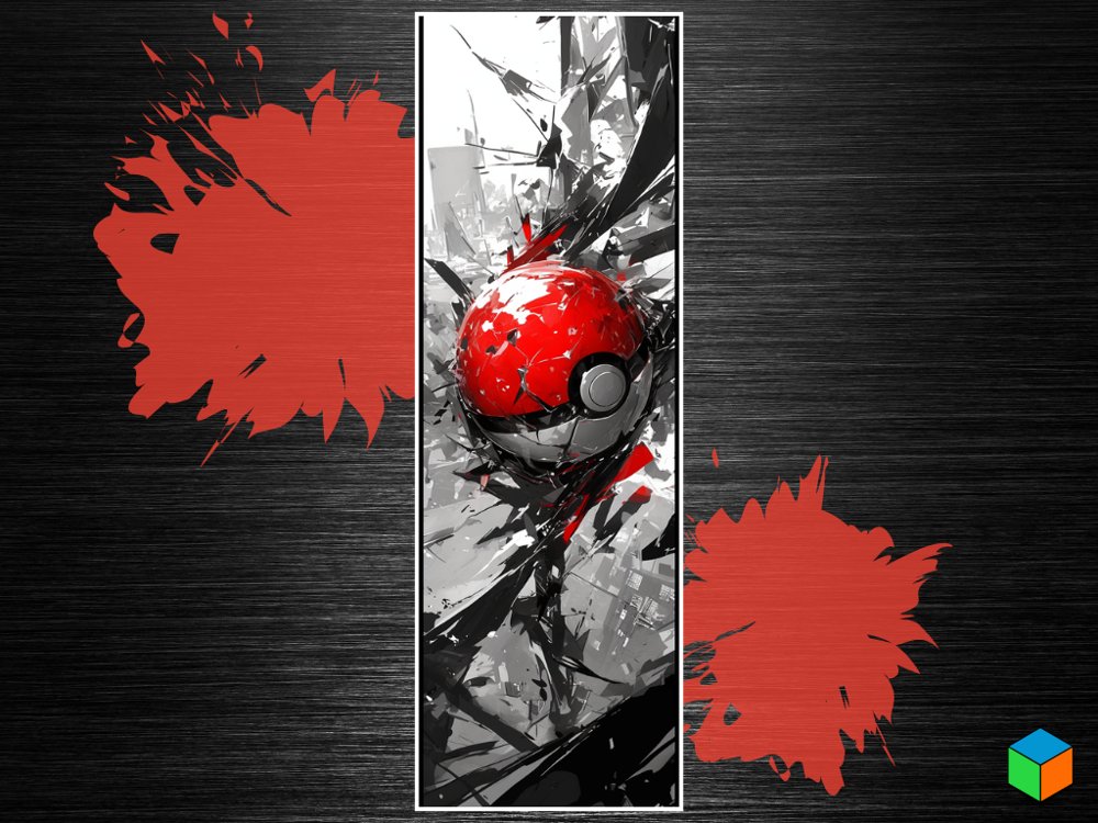 Pokeball Graffiti Bookmark | Got to Catch Them All