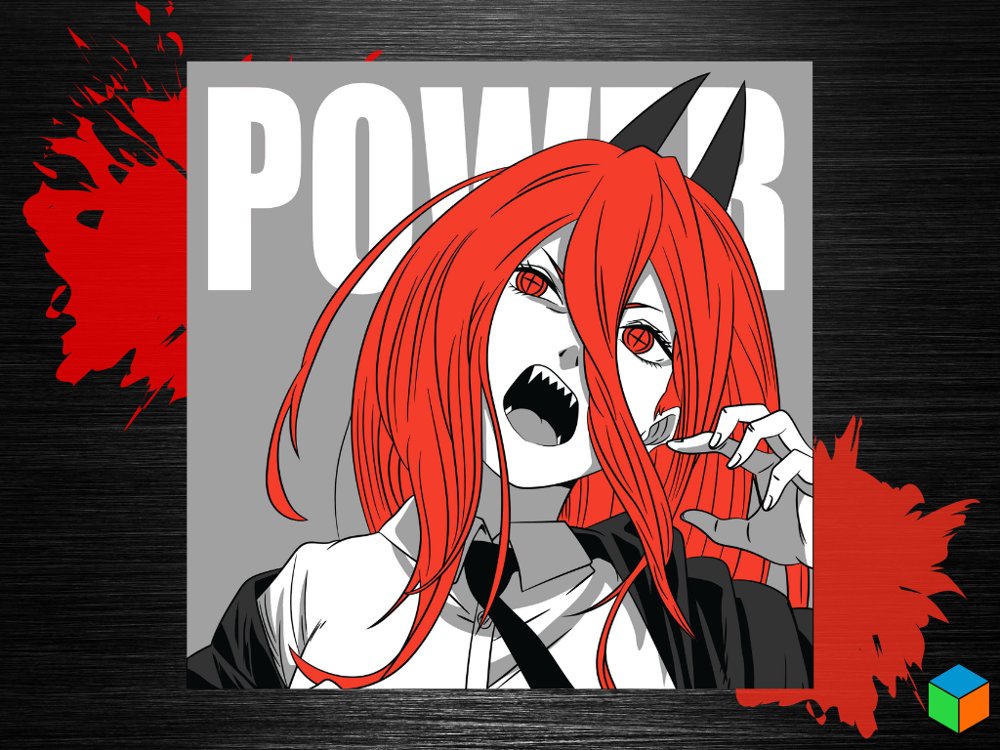 Power Poster – Chainsaw Man Chaos Unleashed