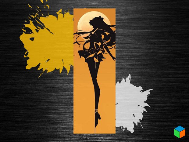π SAILOR VENUS β HueForge Bookmark Drop!