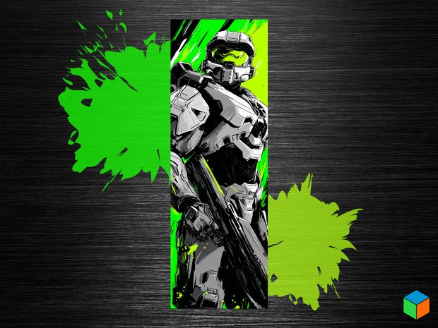 💚 Spartan – Master Chief Bookmark