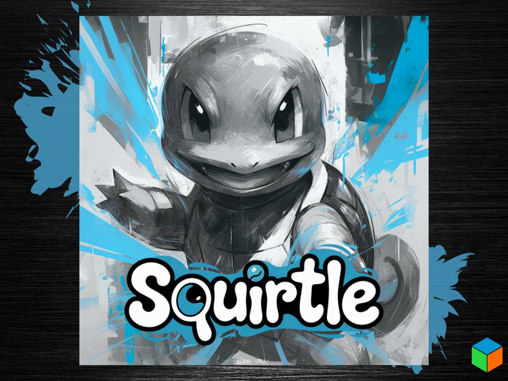 Squirtle Poster – Shellshocked in Style
