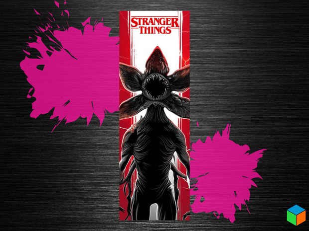 🔴 Stranger Things – Demogorgon Bookmark