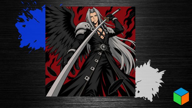 Three Greys for One Sword — Sephiroth
