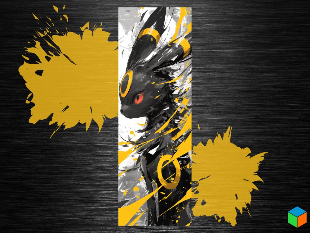 Umbreon Bookmark – Dark-Type Style & Shadow