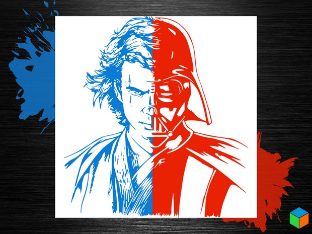 🔥 Anakin / Darth Vader – Duality Poster (Patreon Exclusive)