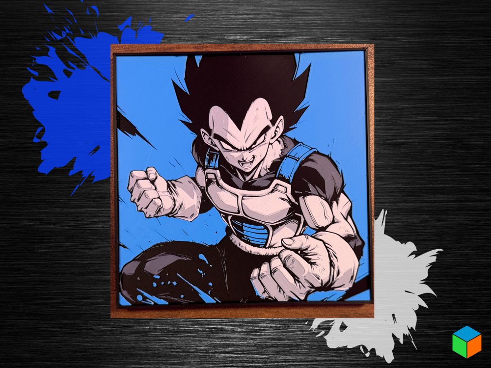 Vegeta — Dragon Ball Z HueForge