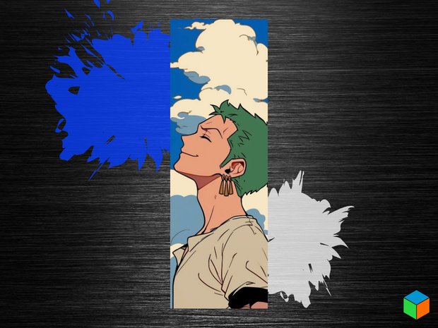 Retro Zoro Bookmark